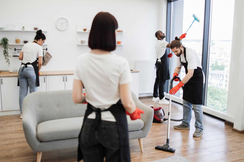 Airbnb Cleaning Experts providing professional cleaning services for a spotless, guest-ready home.
